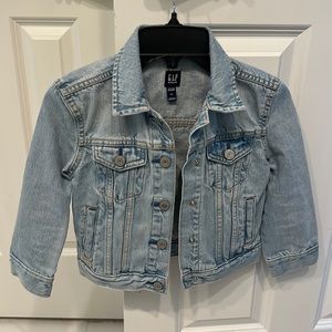 Gap girls jean jacket XS